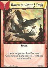 Raven to Writing Desk